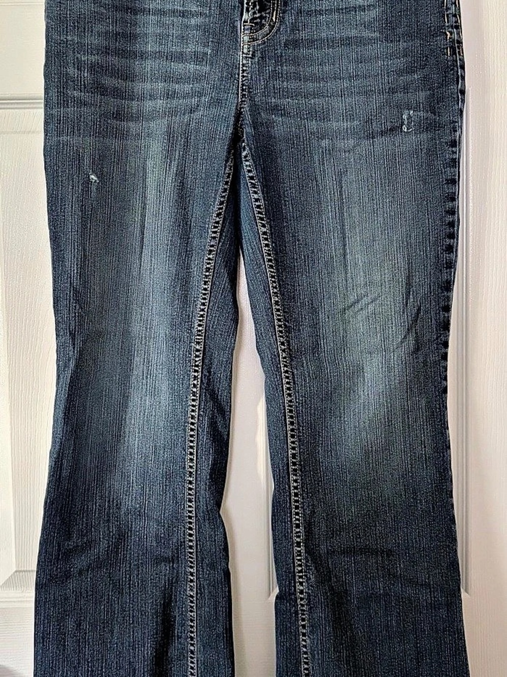 Gitano Boot Cut Jeans in Blue Waist 14